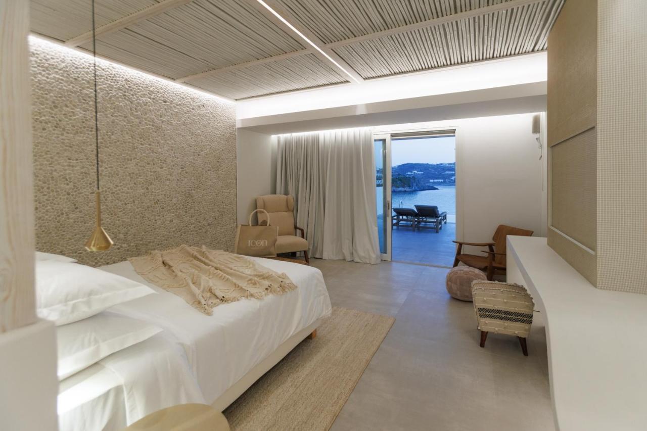 Icon Mykonos Hotel Megali Ammos  Bagian luar foto