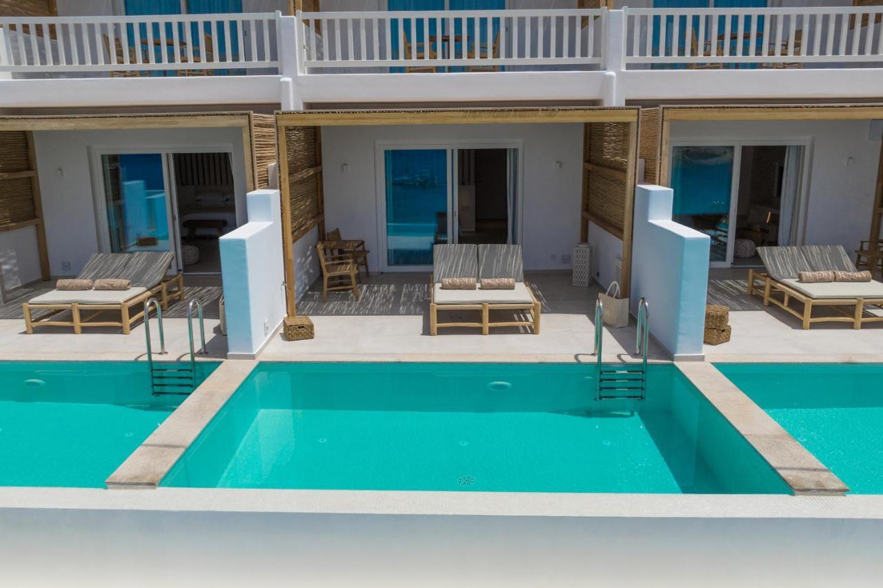 Icon Mykonos Hotel Megali Ammos  Bagian luar foto