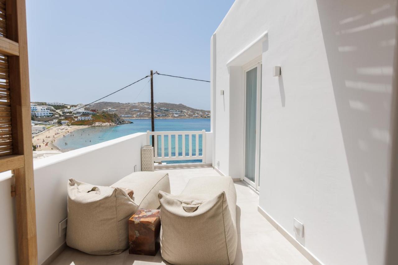Icon Mykonos Hotel Megali Ammos  Bagian luar foto