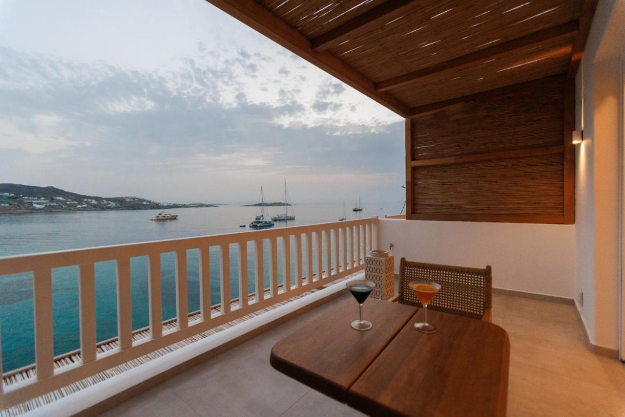 Icon Mykonos Hotel Megali Ammos  Bagian luar foto