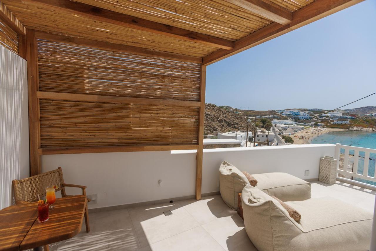 Icon Mykonos Hotel Megali Ammos  Bagian luar foto