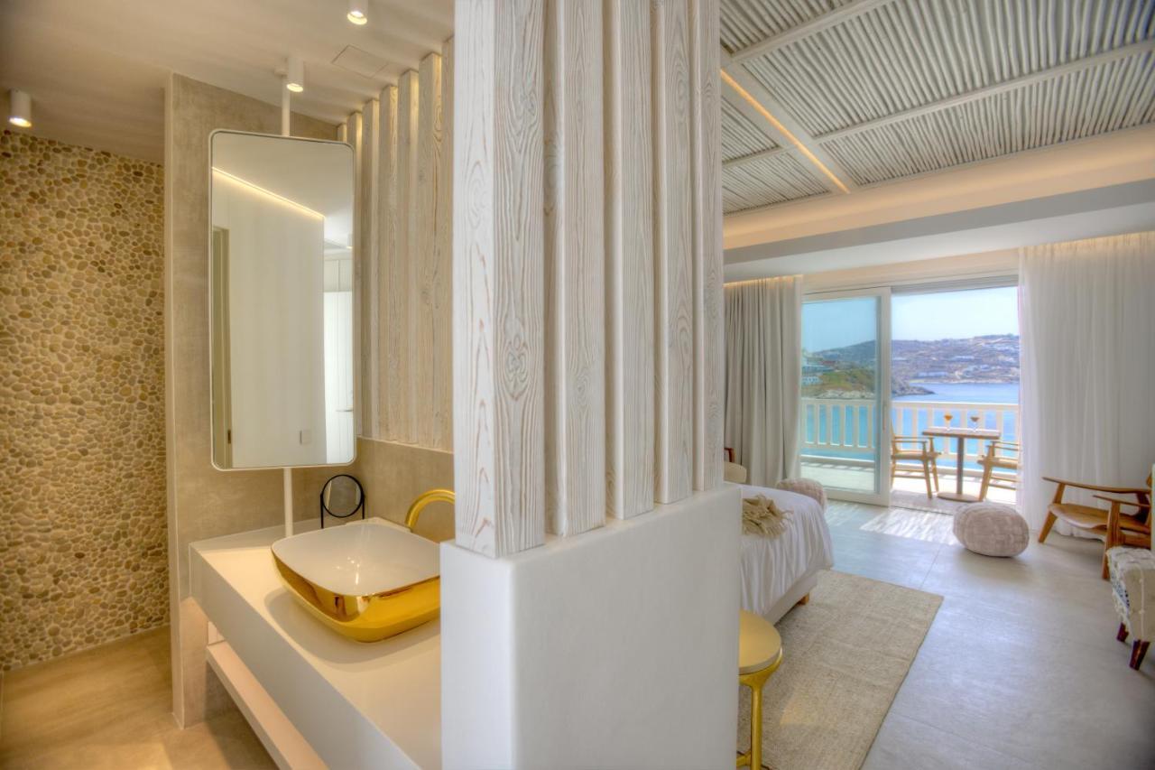 Icon Mykonos Hotel Megali Ammos  Bagian luar foto