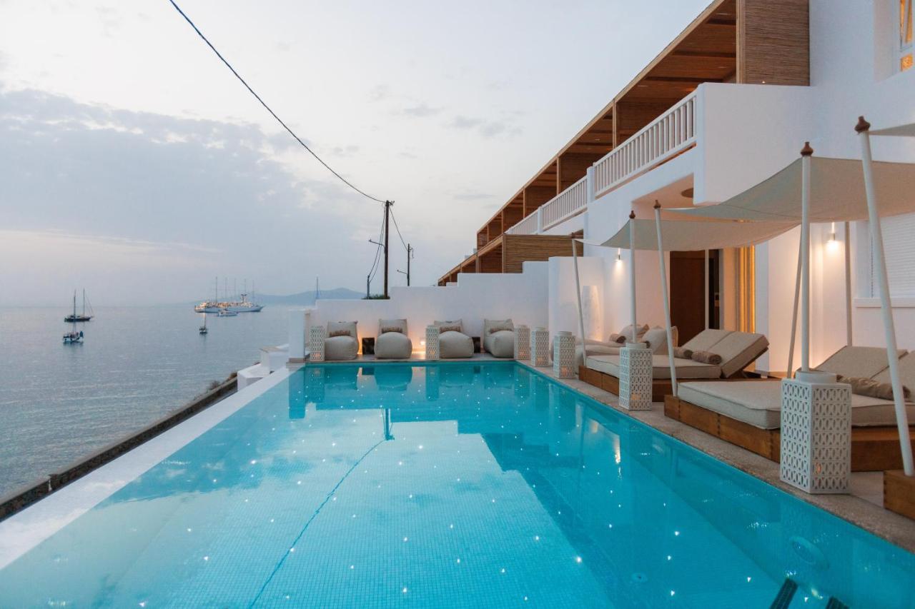 Icon Mykonos Hotel Megali Ammos  Bagian luar foto