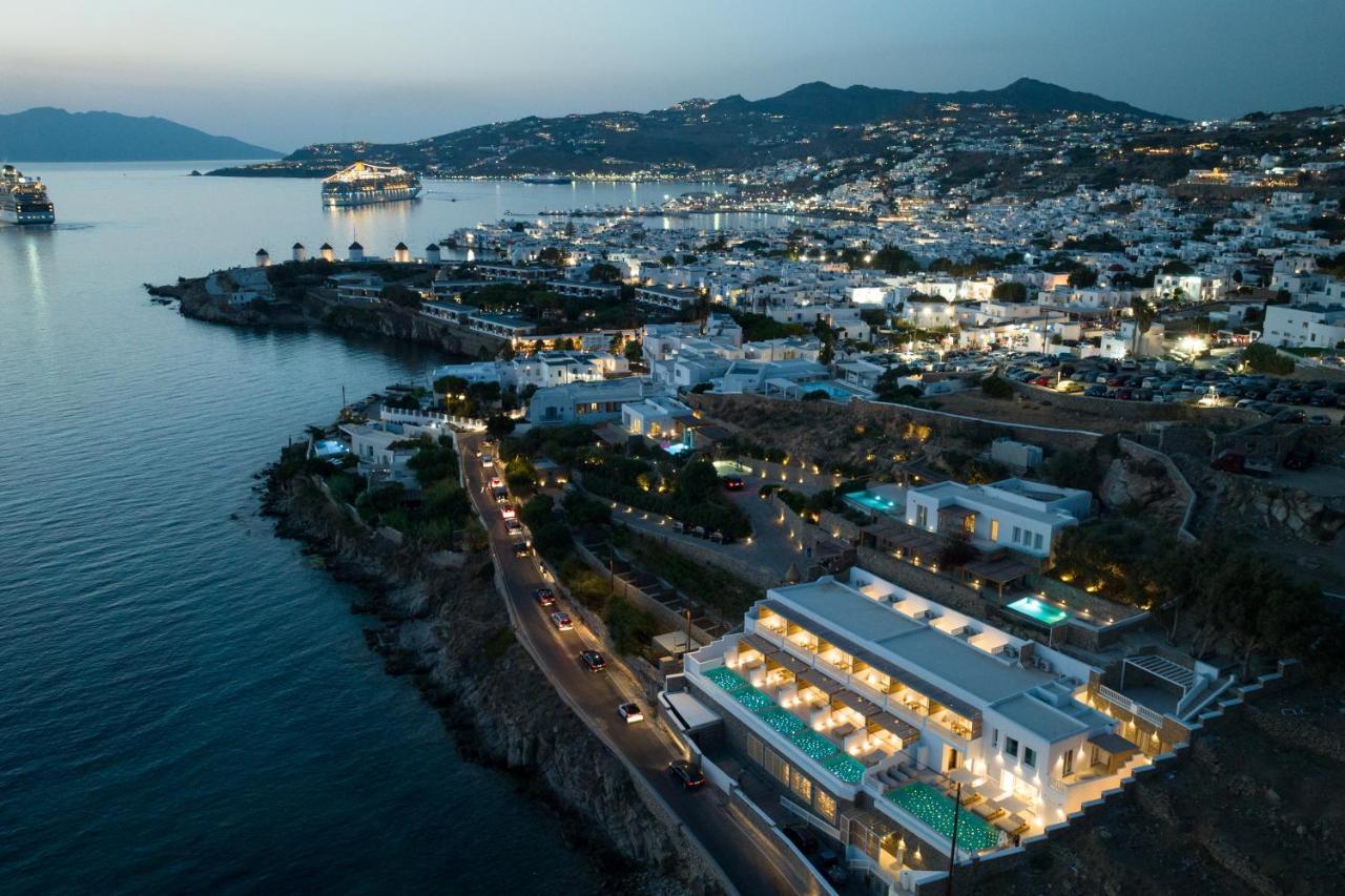 Icon Mykonos Hotel Megali Ammos  Bagian luar foto