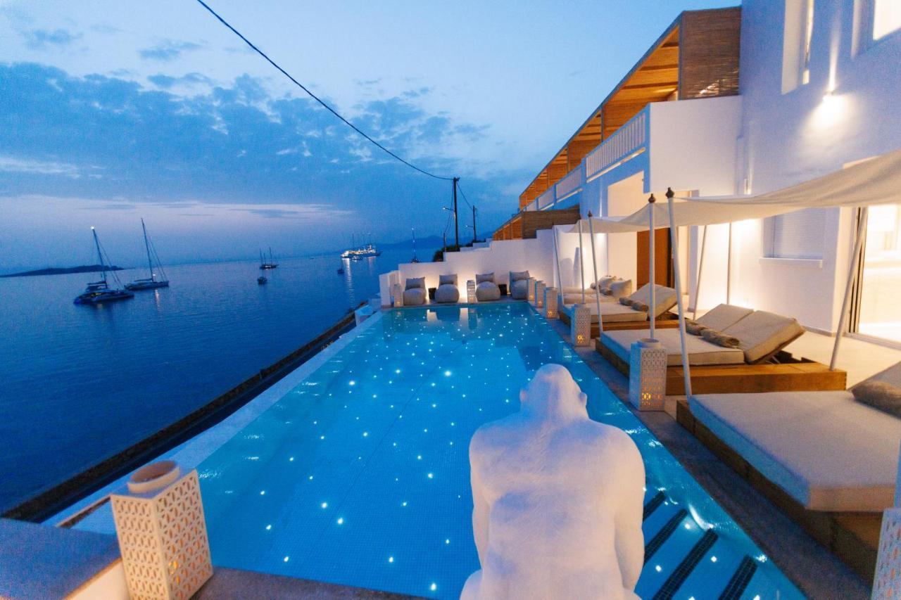 Icon Mykonos Hotel Megali Ammos  Bagian luar foto